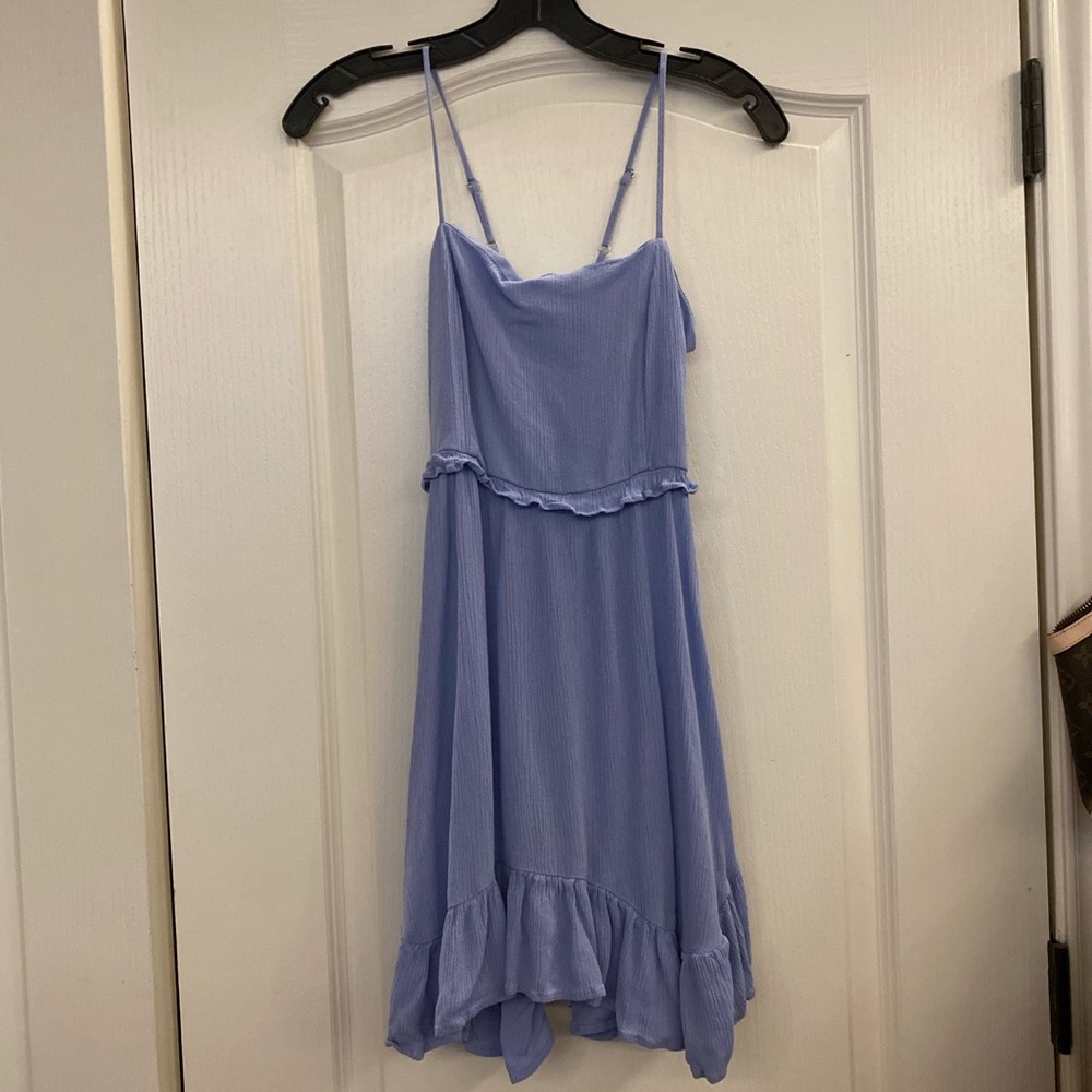 blue sun dress